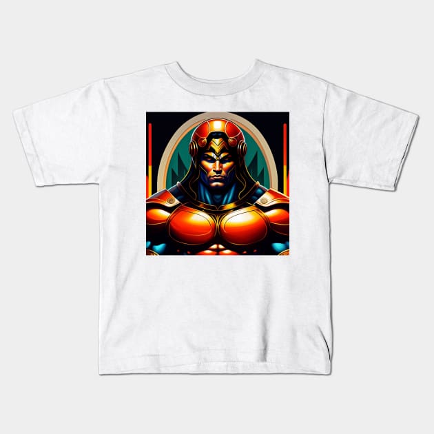 Spartan Strong Kids T-Shirt by Zachariya420